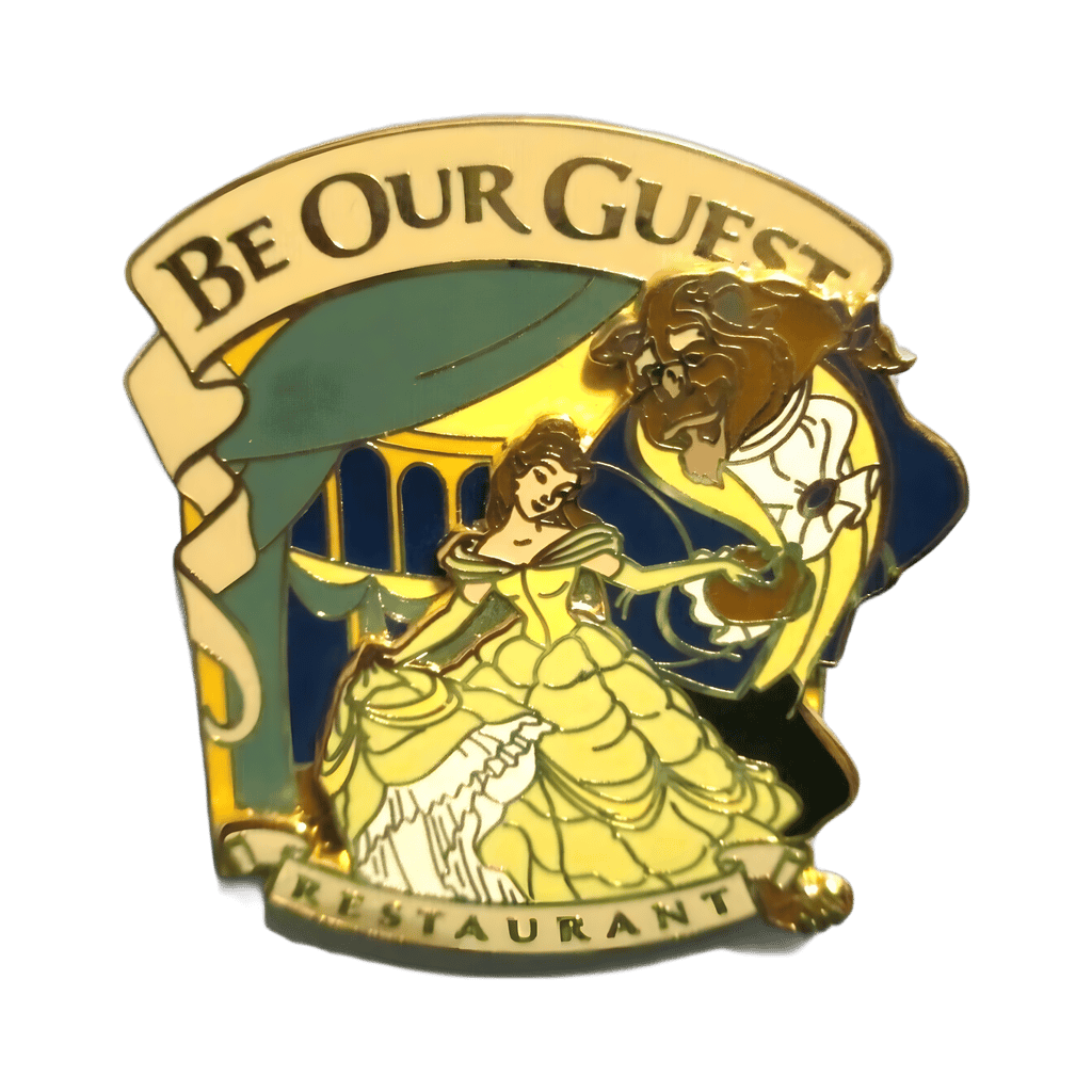 Be Our Guest Restaurant - Belle and the Beast Disney pin