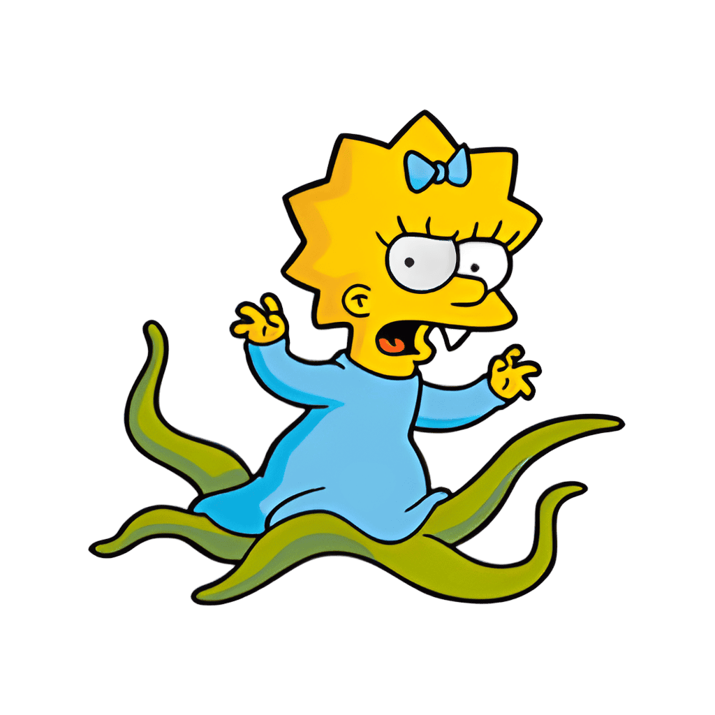 Alien Maggie (1037) Disney pin