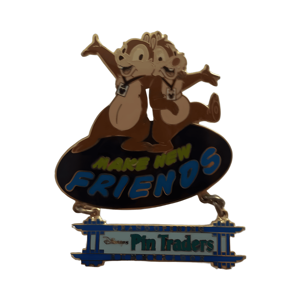 Chip & Dale Make New Friends Disney pin