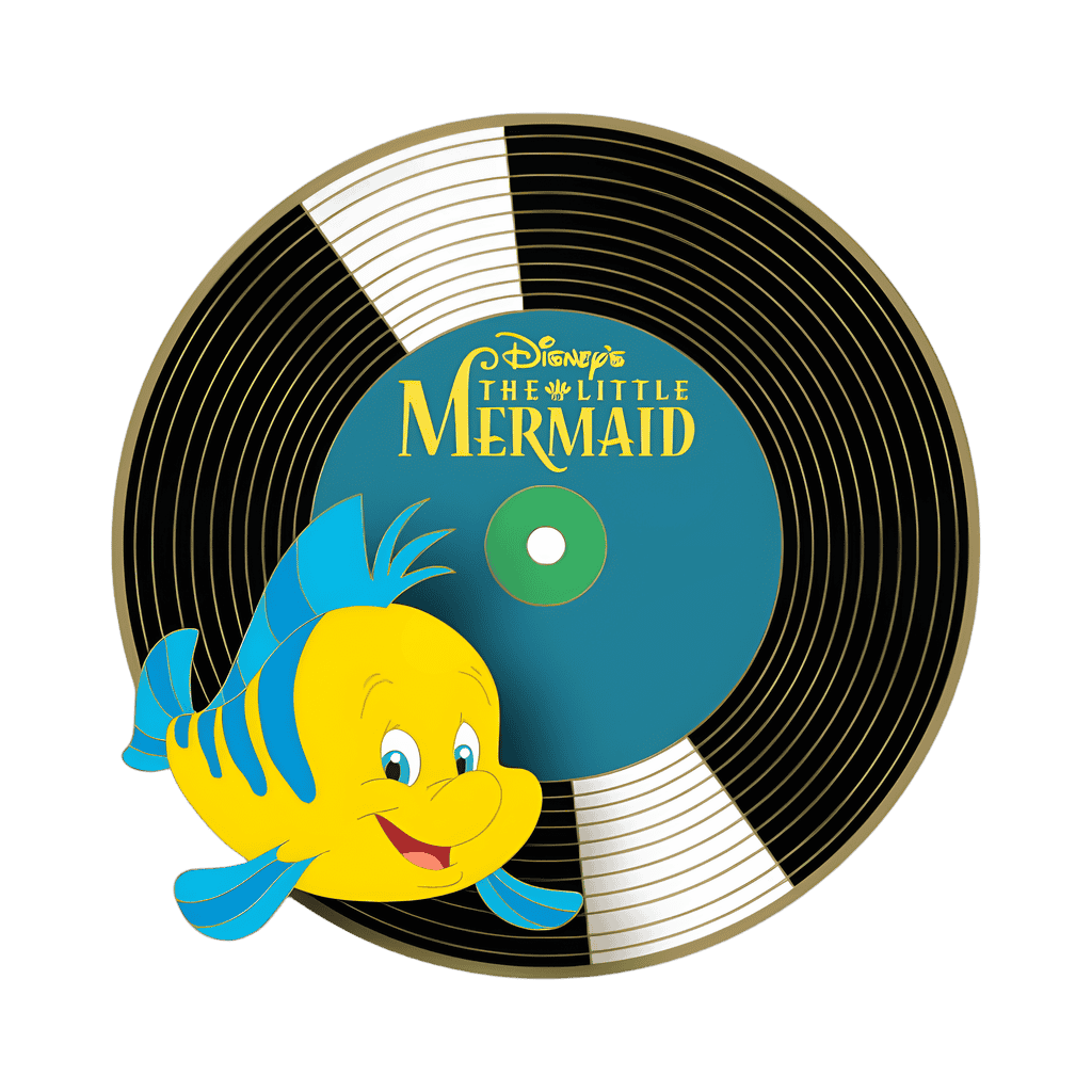 The Little Mermaid - Flounder Disney pin