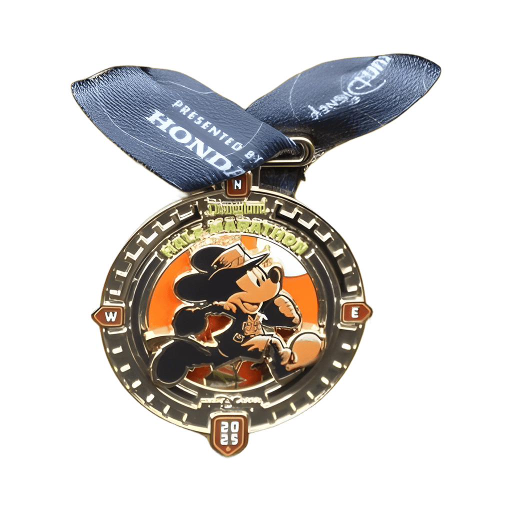 Mickey Mouse Half Marathon Medal Disney pin