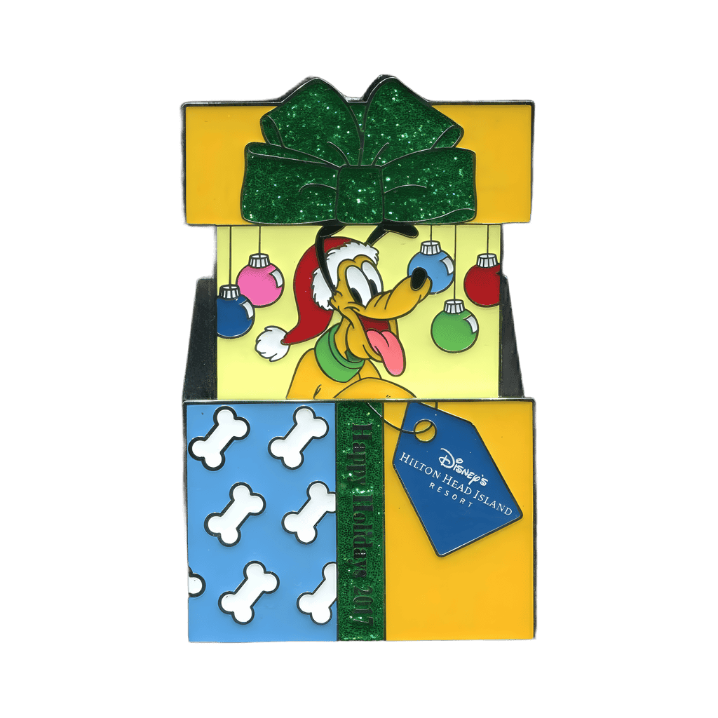 Hilton Head Island Resort - Pluto Gift Box Disney pin