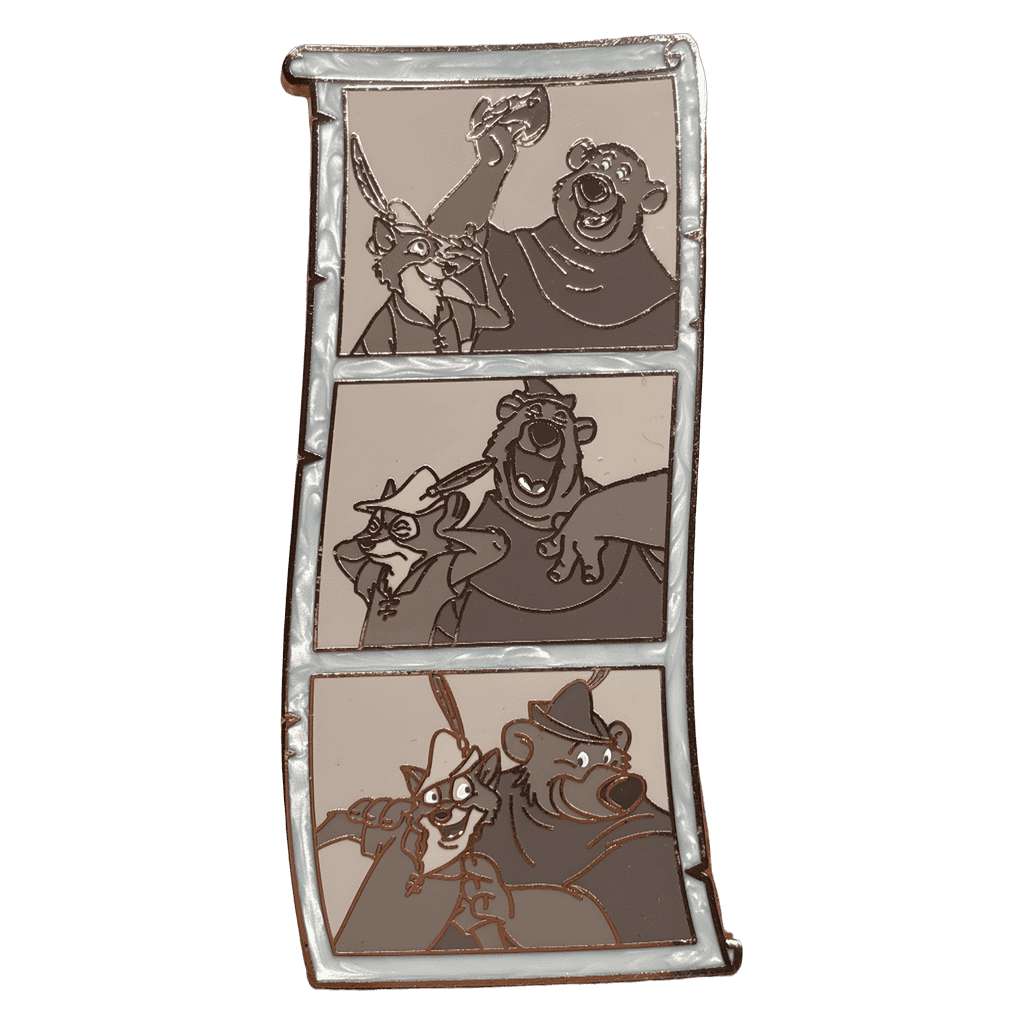 Robin Hood and Little John Disney pin