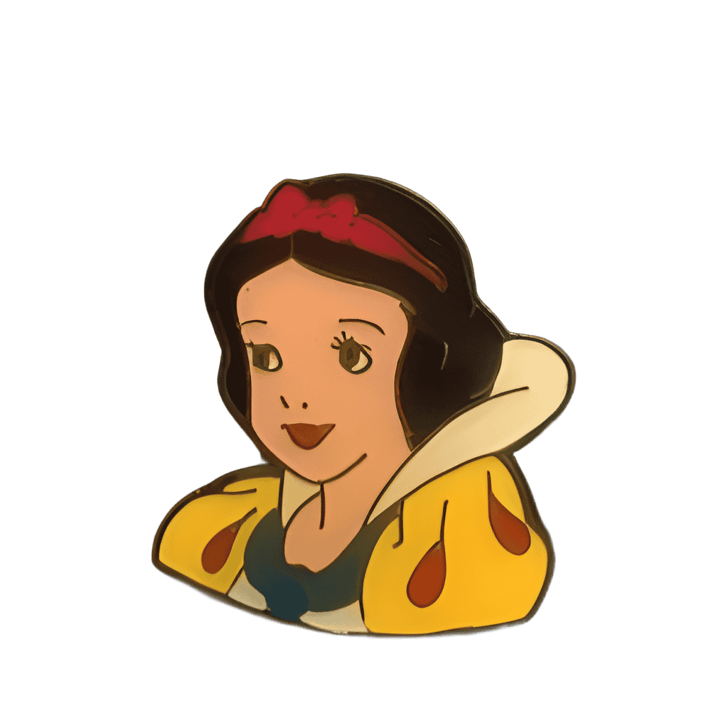 Snow White Bust Disney pin