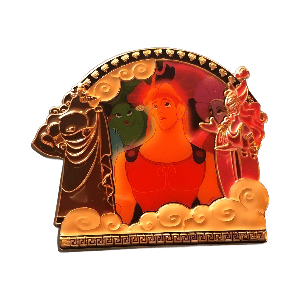 Characters Frame - Hercules and Muses Disney pin