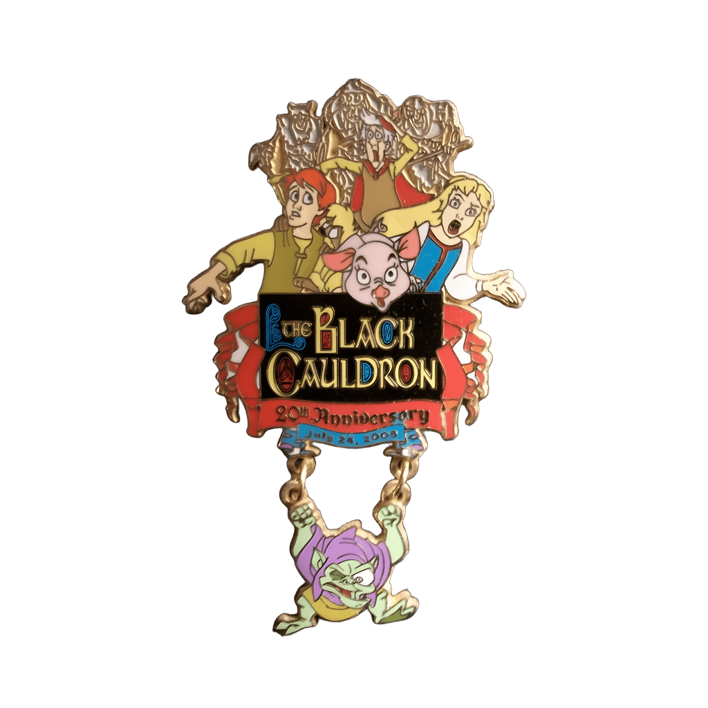 Black Cauldron 20th Anniversary Disney pin
