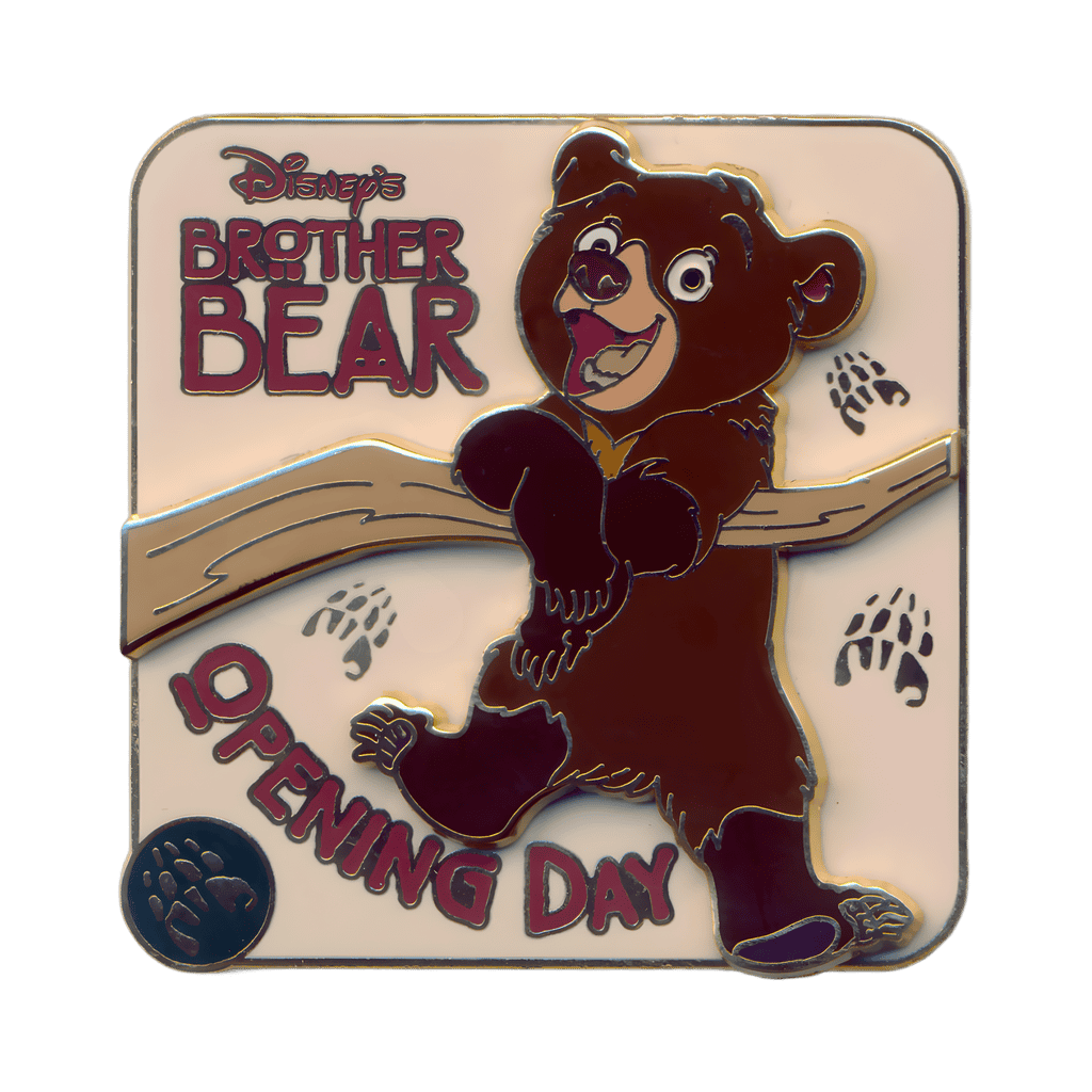 Koda Hanging from a Branch - Cast Exclusive - Opening Day Disney pin