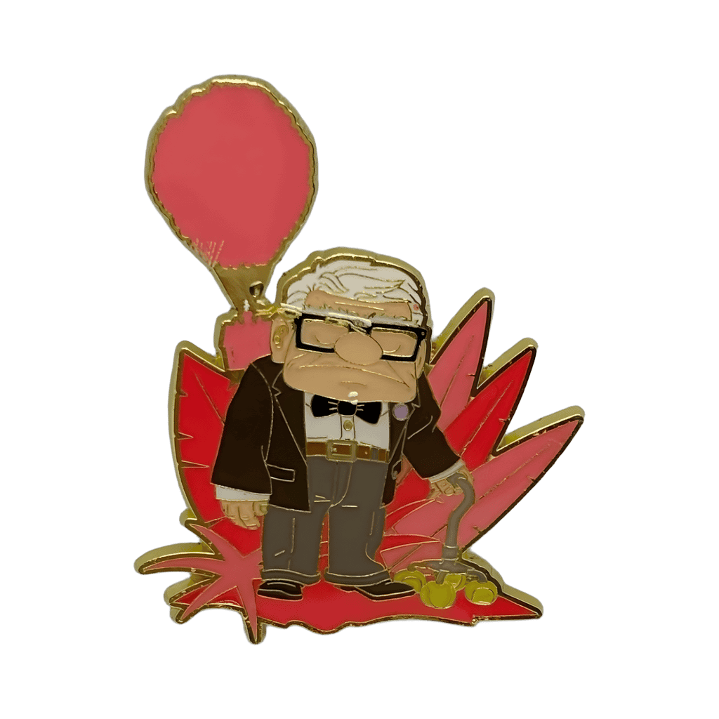 Carl and Red Leaves & House Disney pin