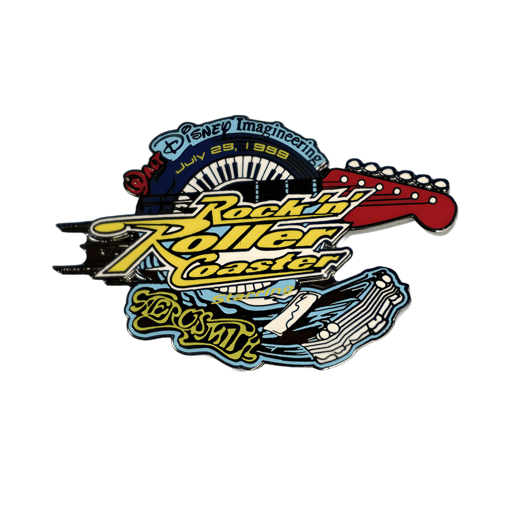 Rock 'n' Roller Coaster Starring Aerosmith Disney pin