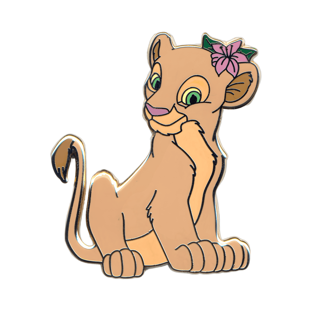 Nala with a Pink Flower on her Left Ear Disney pin