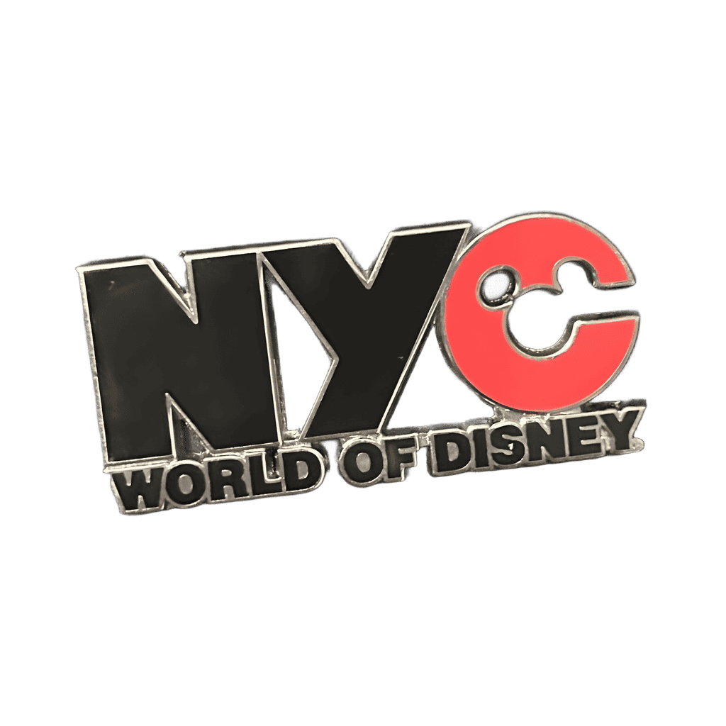 NYC World of Disney Silhouette Logo Disney pin