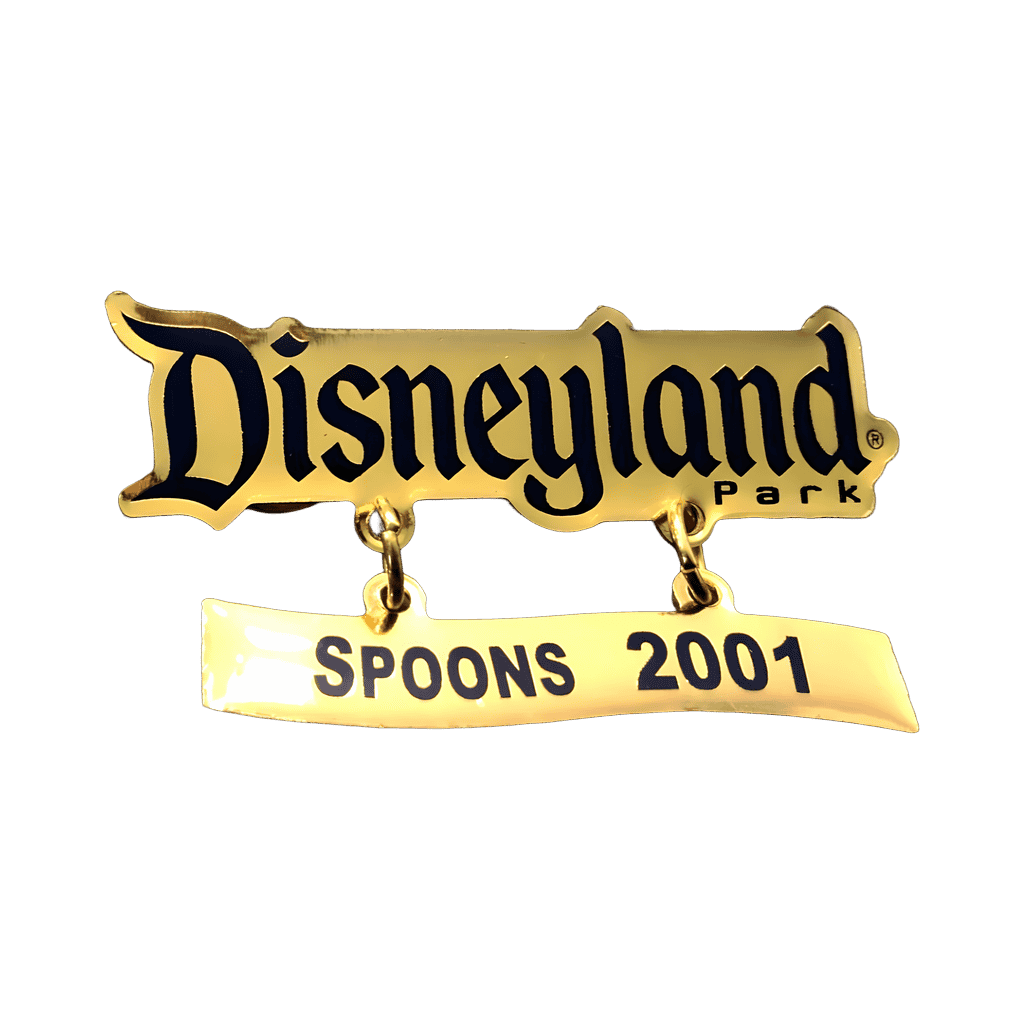Disneyland Park “Spoons 2001” Dangle Disney pin