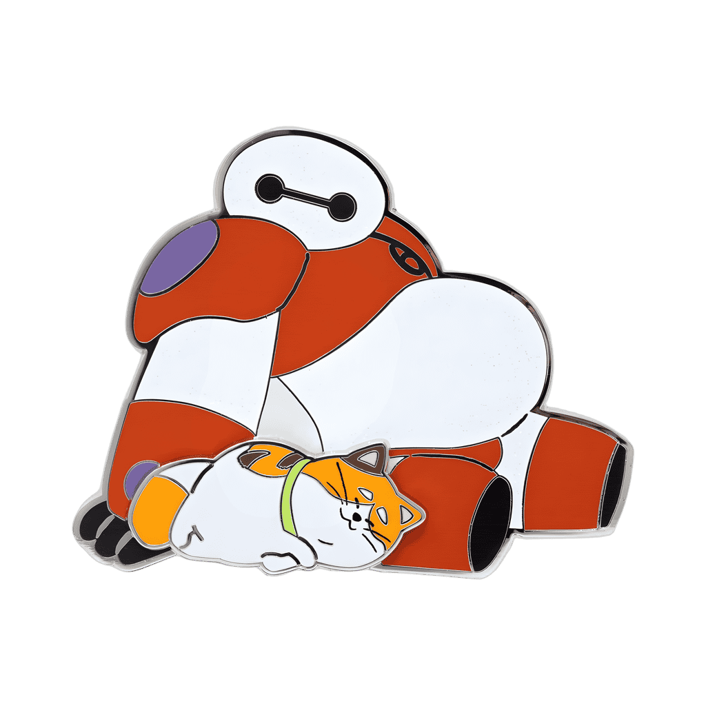 Big Hero 6 Baymax with Mochi Disney pin