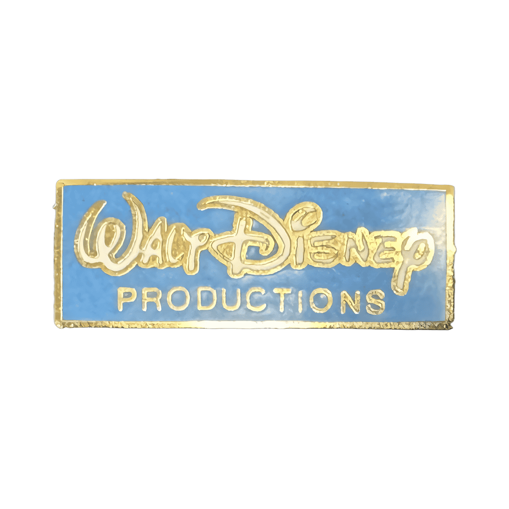 Walt Disney Productions - Blue Logo - ID - Mini Disney pin