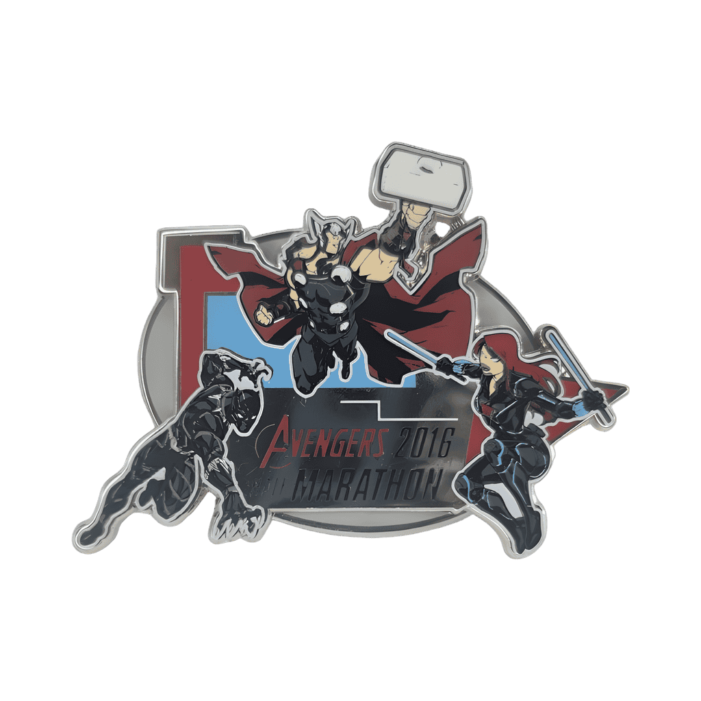 2016 - Black Panther, Black Widow & Thor Disney pin
