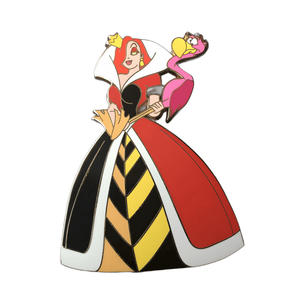 Jessica Rabbit as the Queen of Hearts Disney pin
