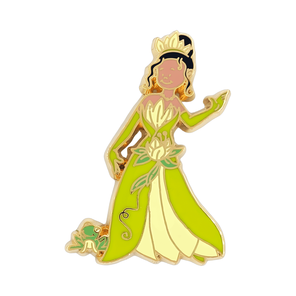 Kids Dressed As Princesses Booster Set - Tiana Disney pin