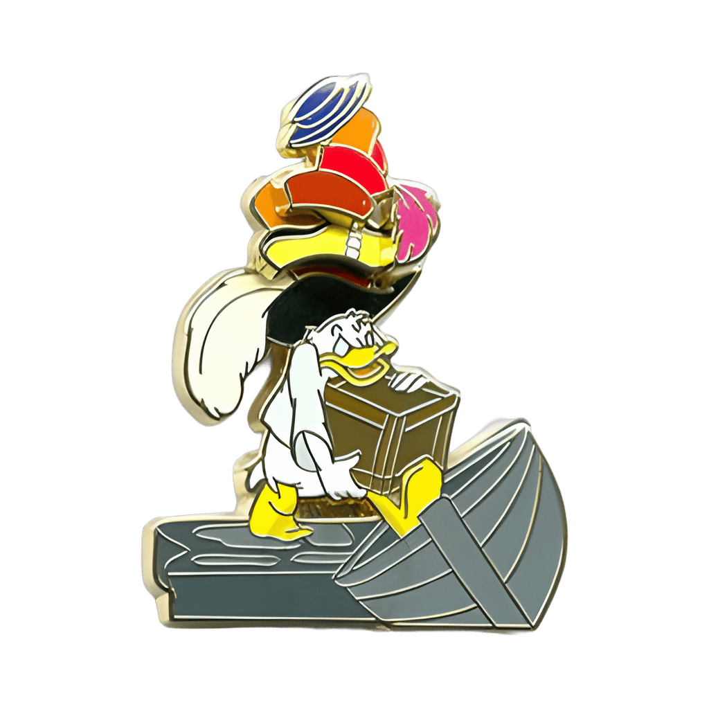 Pirates of the Caribbean - Donald Duck Wearing Hats Disney pin