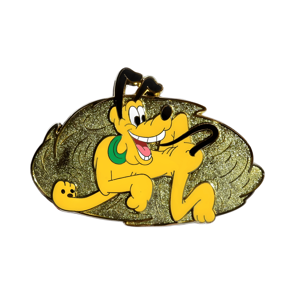 Pluto Chasing His Own Tail Disney pin
