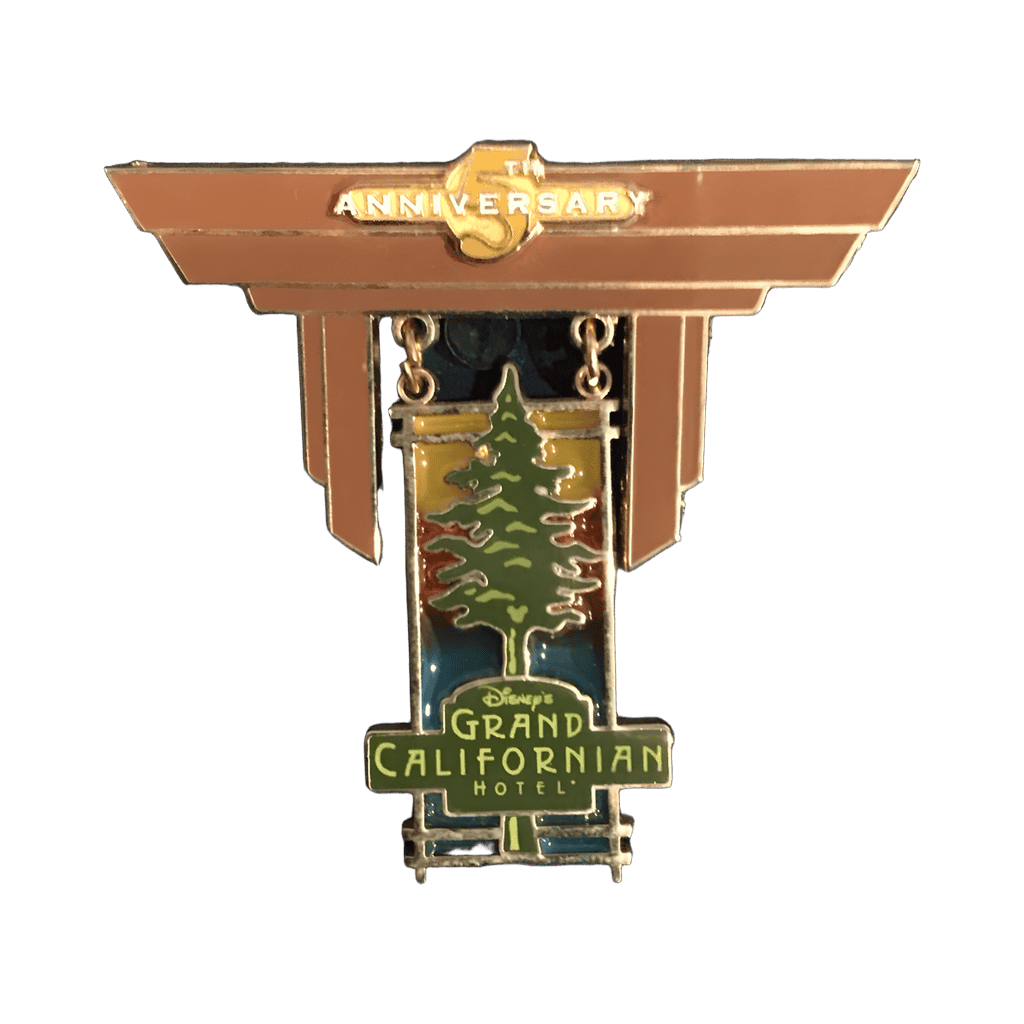 Grand Californian Hotel Disney pin