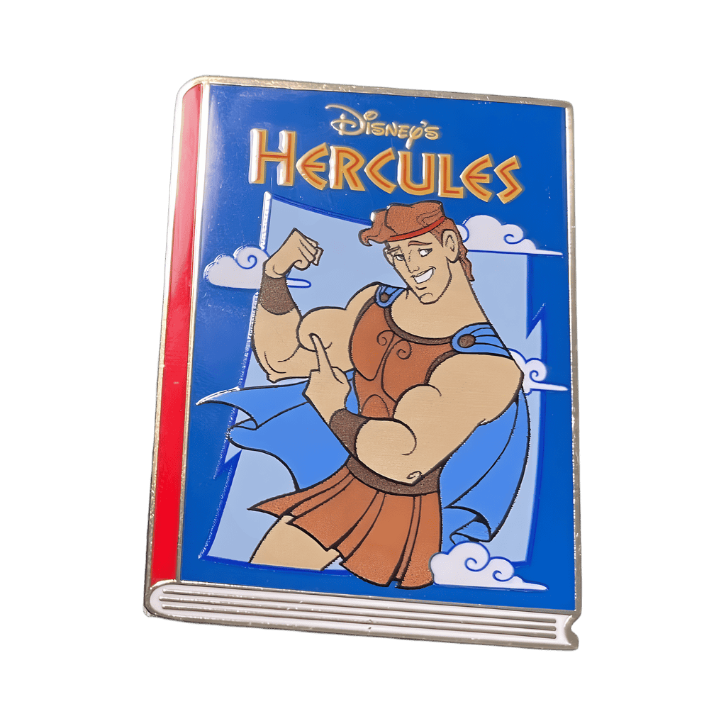 Hercules Book Disney pin