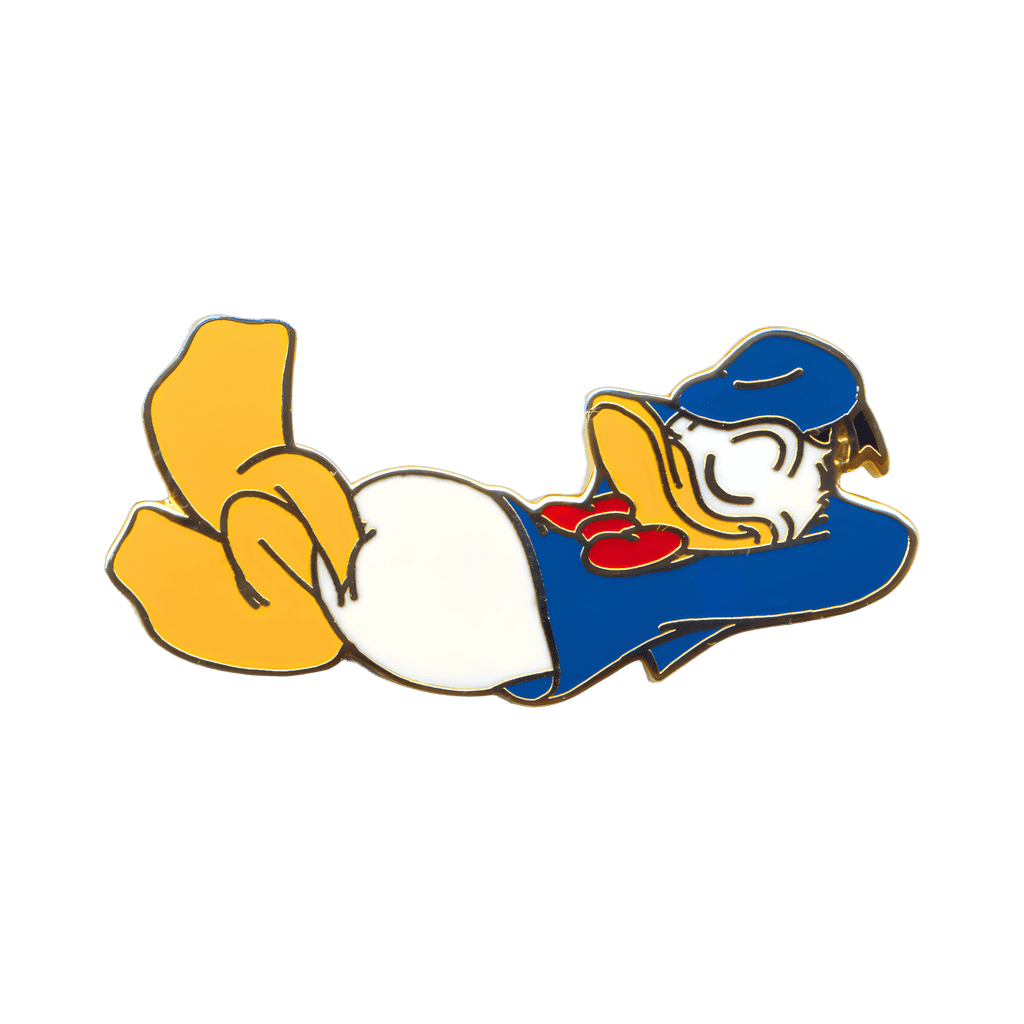 Donald Duck 65th Anniversary - Sleeping Pose Disney pin