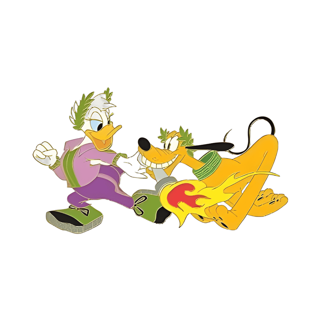 Daisy and Pluto Disney pin