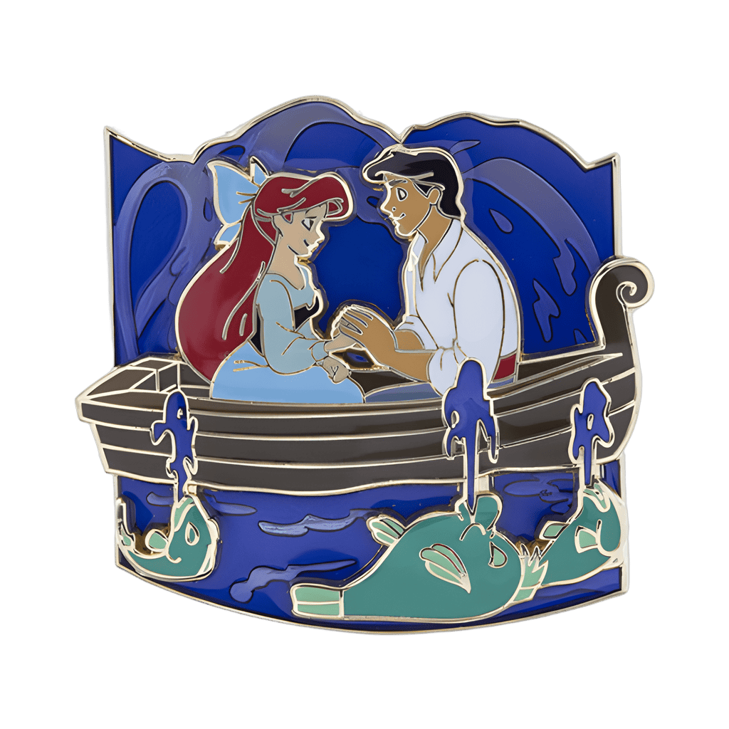 Ariel and Eric Piece #5 Disney pin