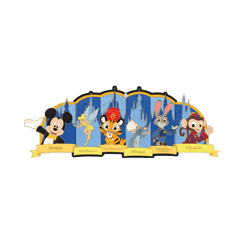 Disney Around the World — Super Jumbo Disney pin