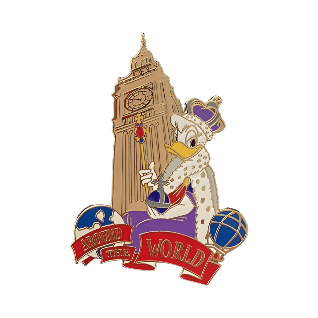 Daisy Duck in London Disney pin