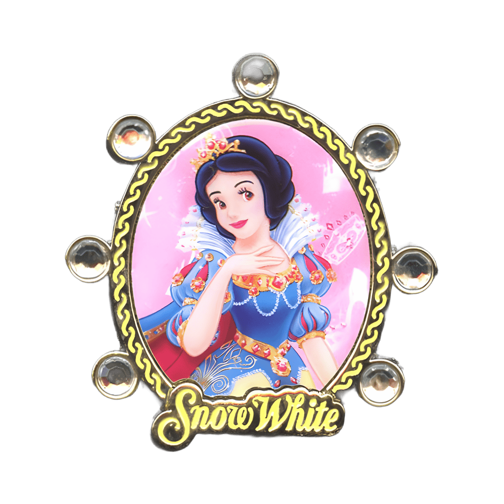 Snow White Gem Portrait Disney pin