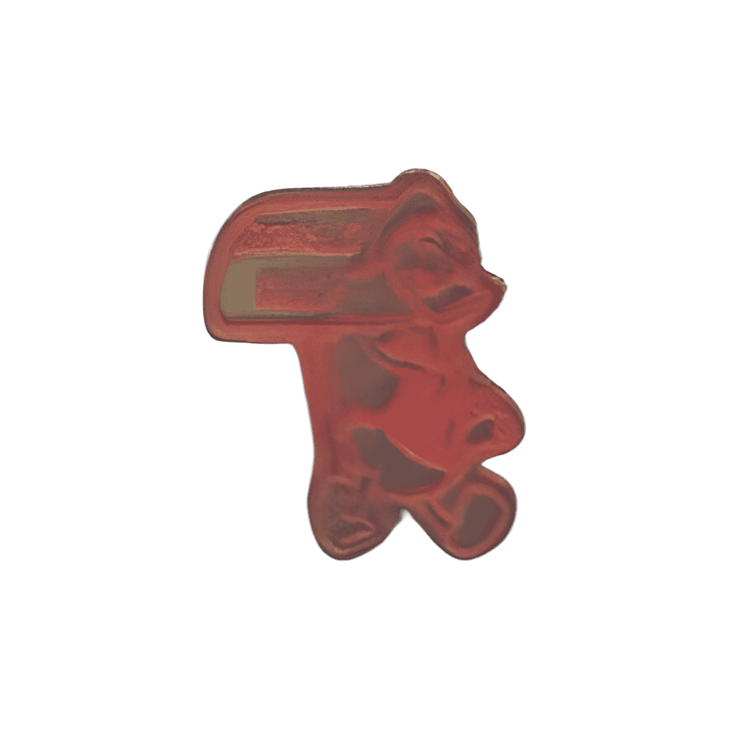 Orange Disney pin