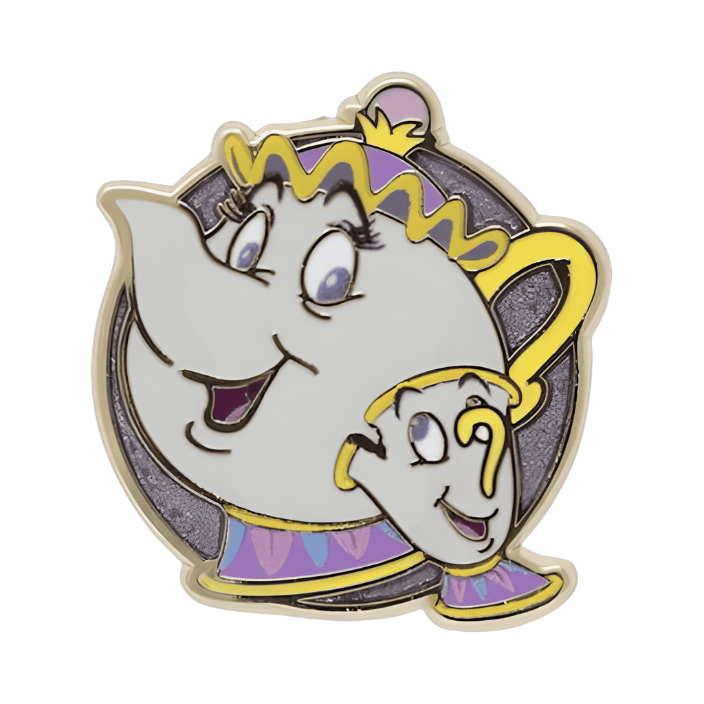 Mrs. Potts and Chip Disney pin