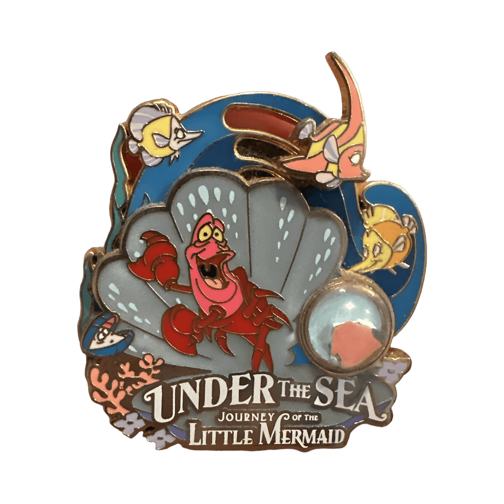 Under the Sea Journey of the Little Mermaid Disney pin