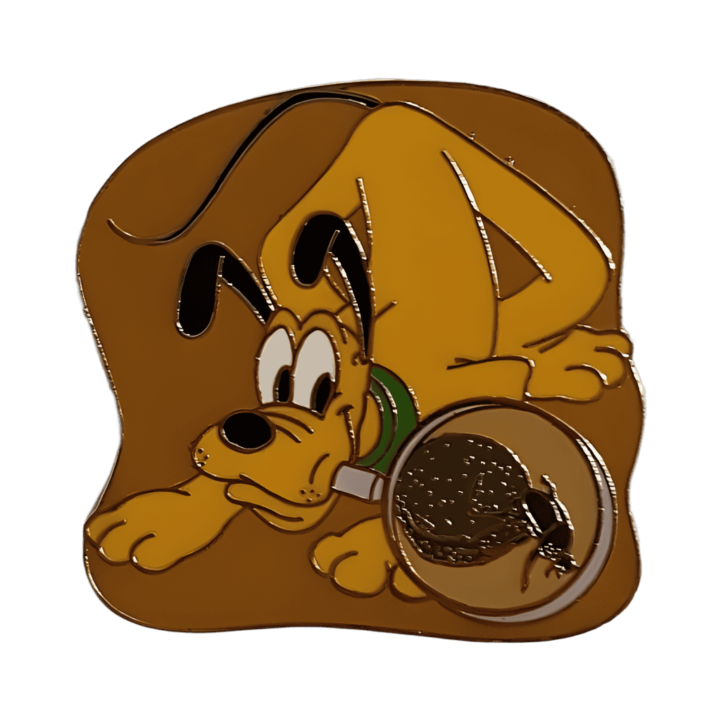 Pluto with Dung Beetle Disney pin