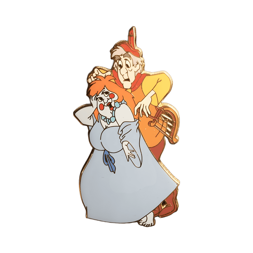 Fflewddur Fflam & Orwen Disney pin