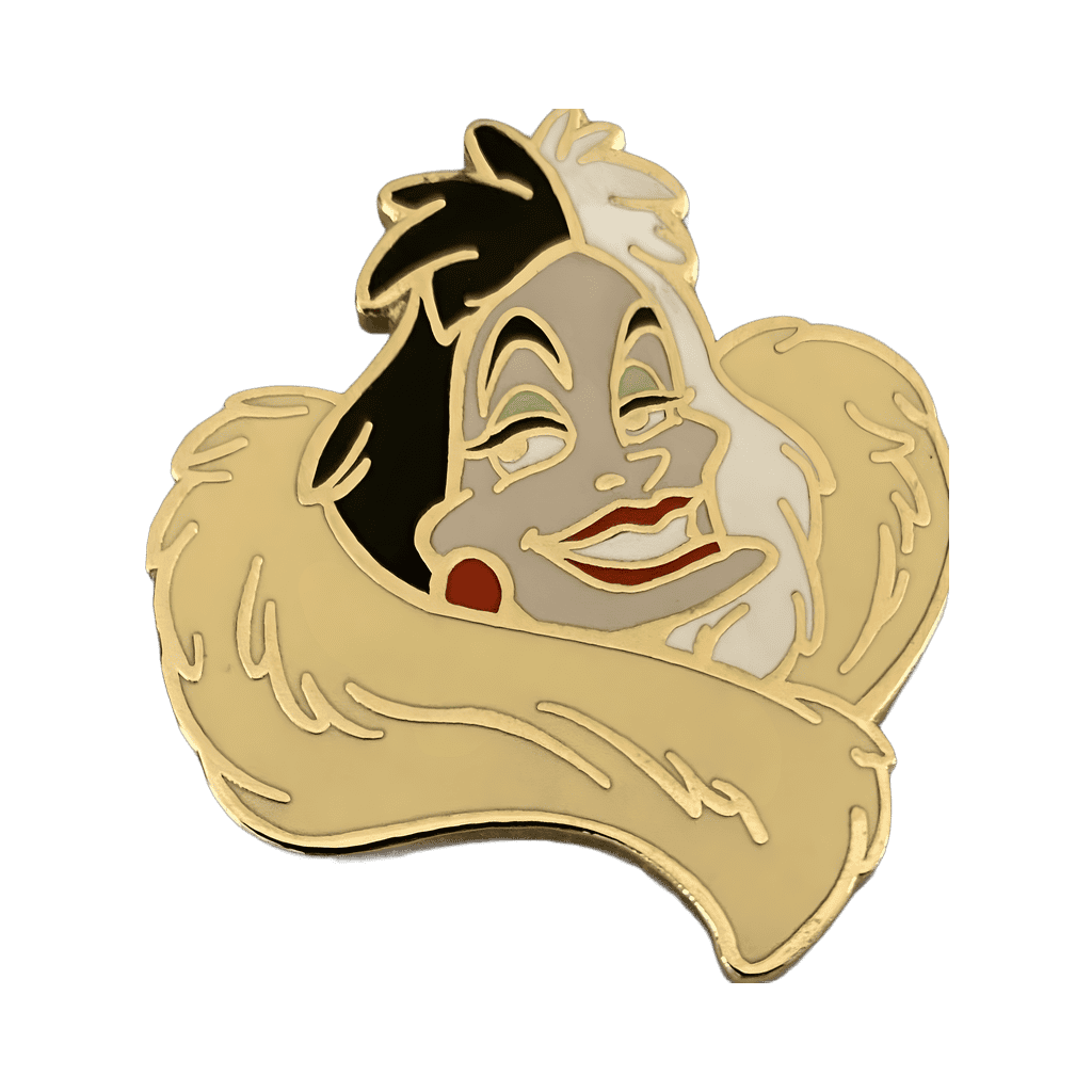 Cruella De Vil Disney pin
