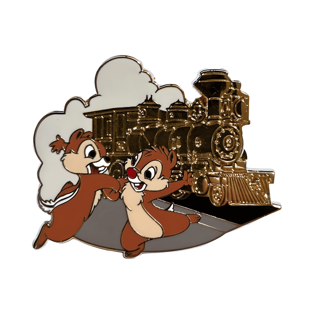 Chip & Dale at the Walt Disney World Railroad - Chaser Disney pin