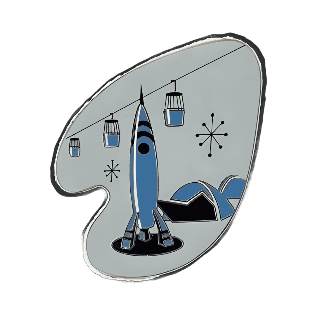 Skyway and Moonliner Disney pin