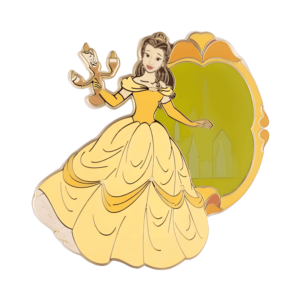 Beauty and the Beast Cameo Disney pin