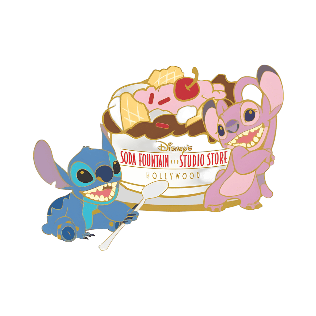 Stitch and Angel Disney pin