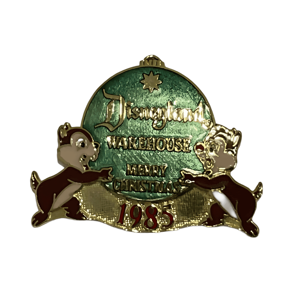 Chip and Dale - Green Ornament Version Disney pin
