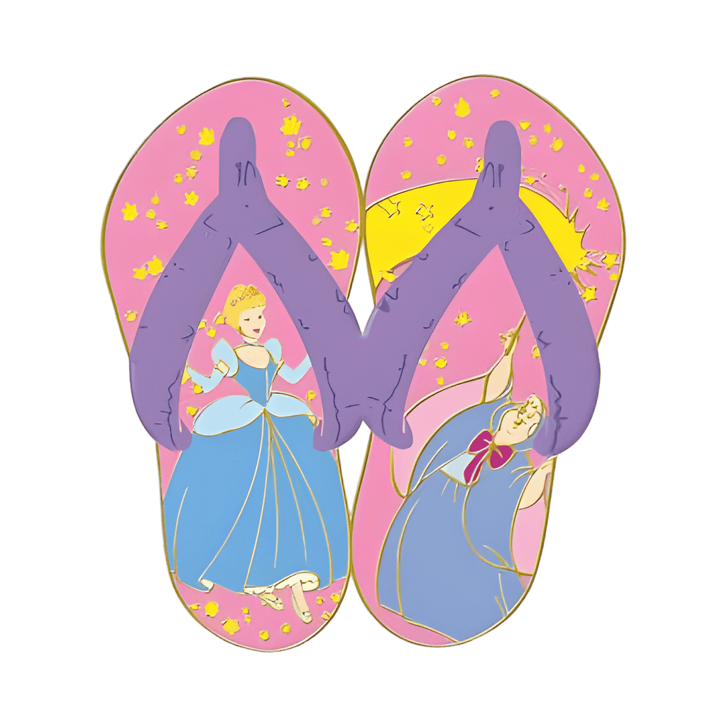 Cinderella and Fairy Godmother Disney pin