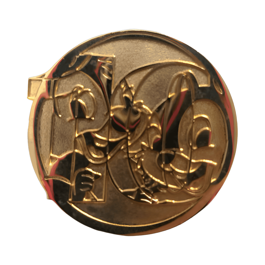 Character Circles Mystery Collection — Chip & Dale (Gold CHASER) Disney pin