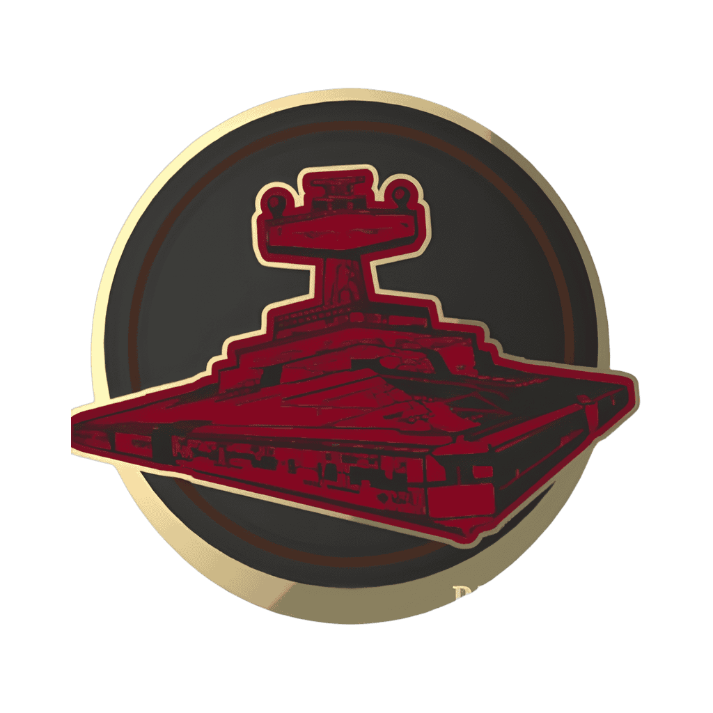 Star Destroyer Disney pin