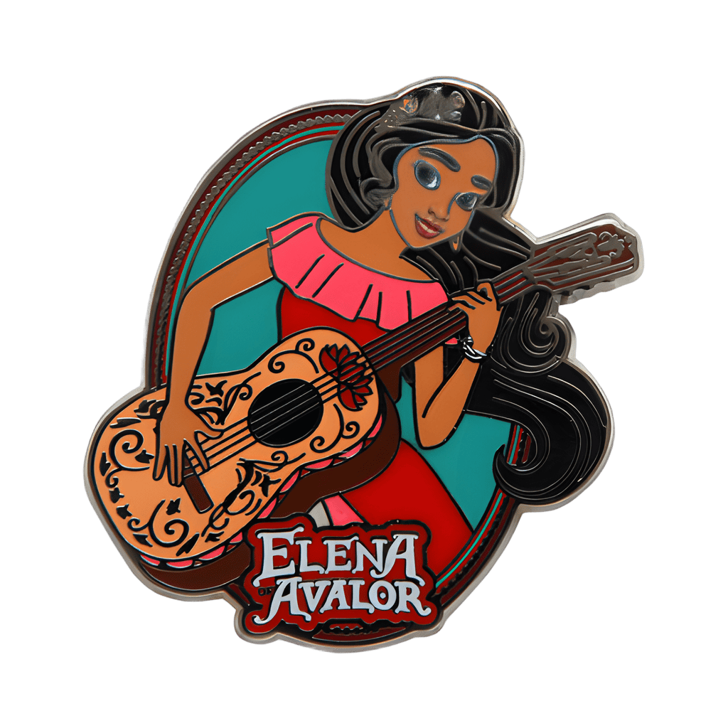 Elena of Avalor with Guitar Disney pin