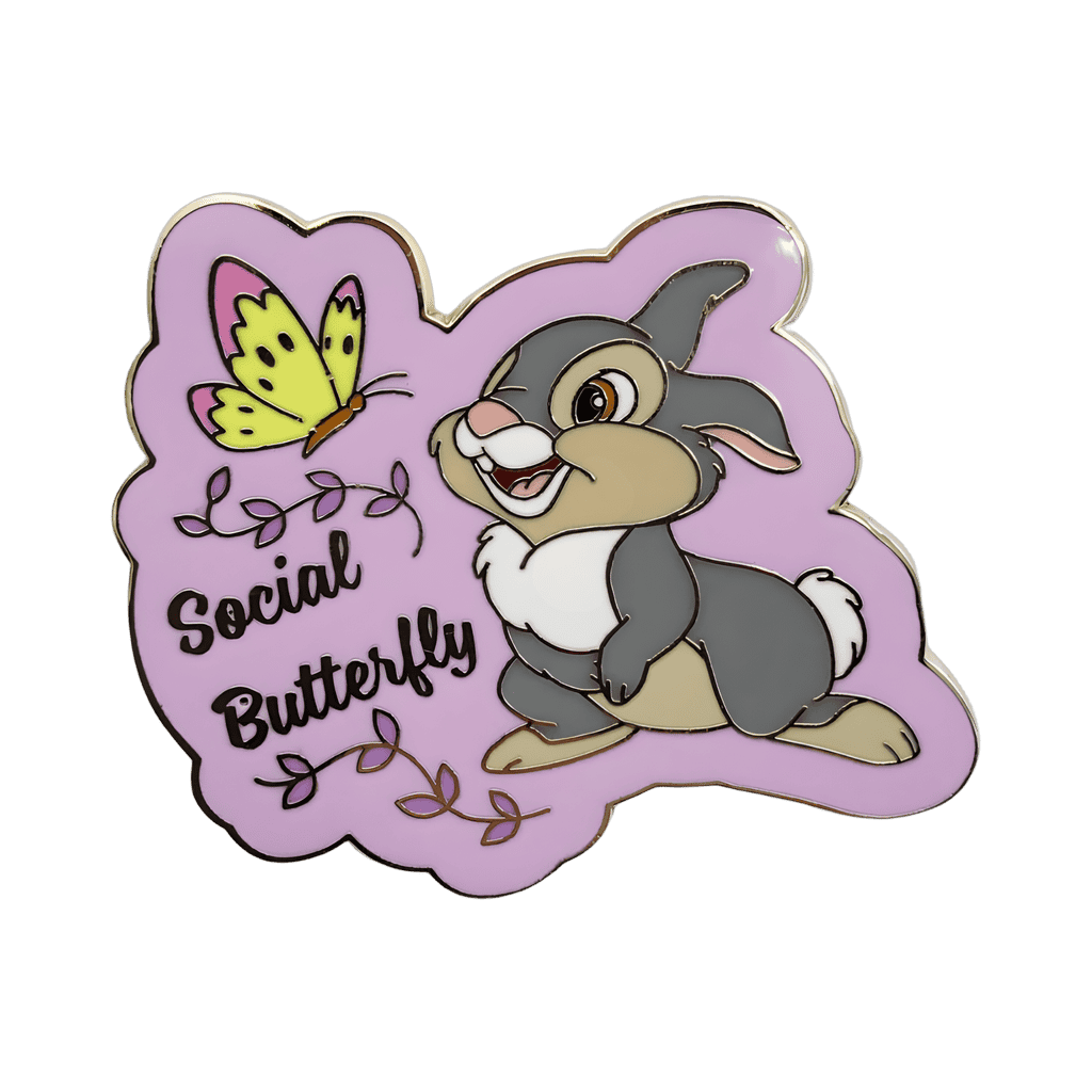 Thumper Social Butterfly Disney pin