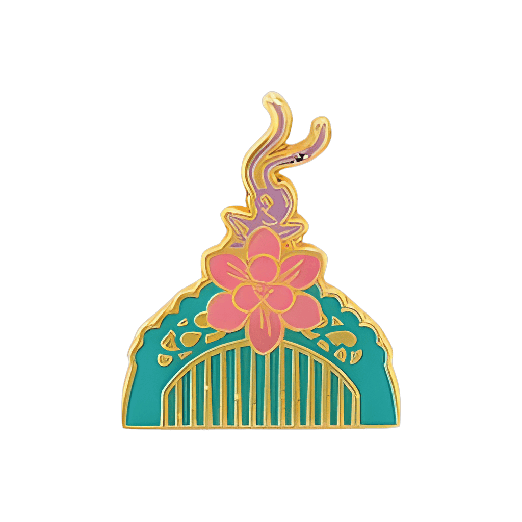 Cri-Kee on Comb Disney pin