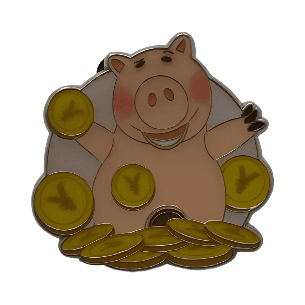 Hamm Disney pin