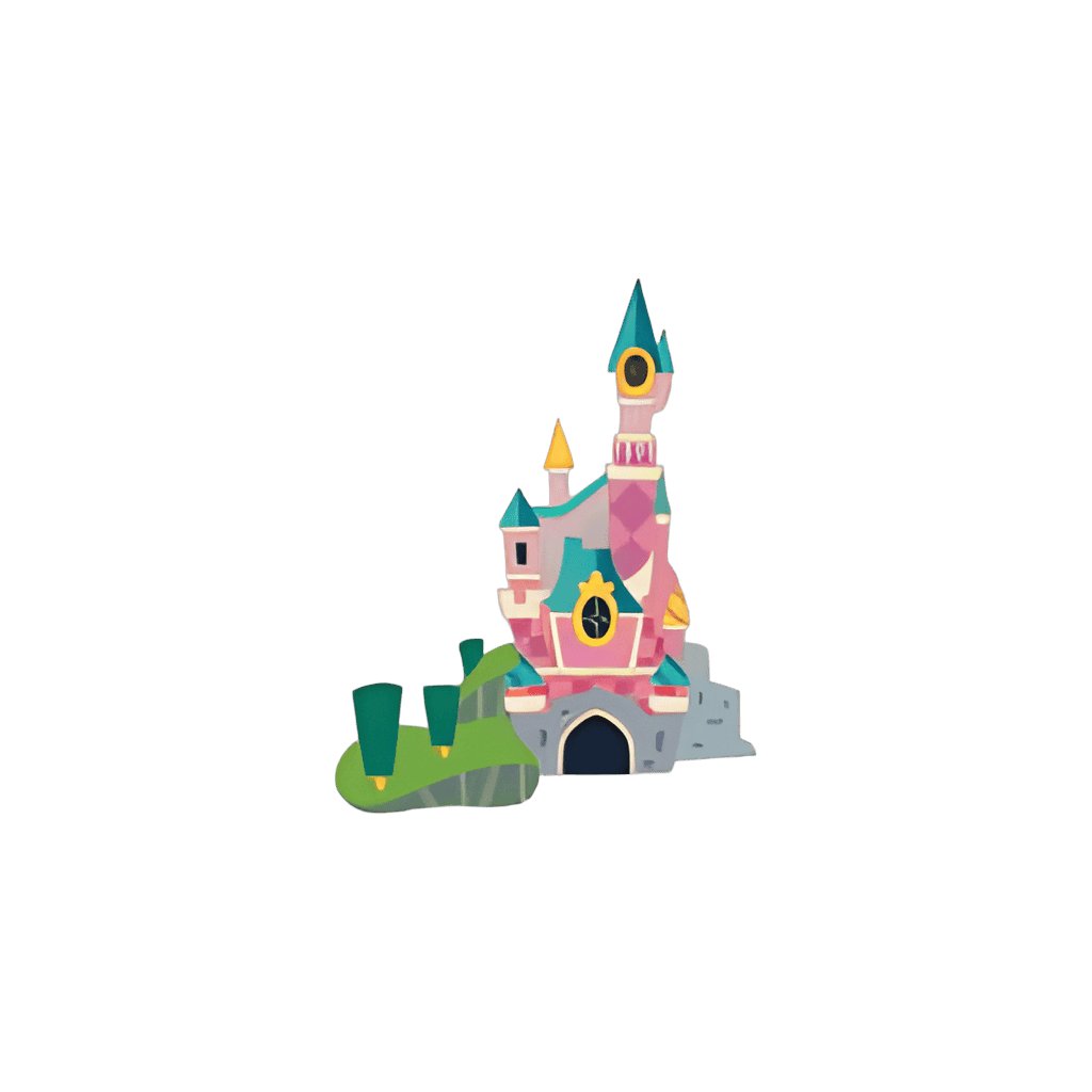 Disneyland Paris Sleeping Beauty Castle Disney pin